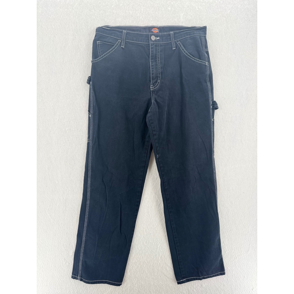 Dickies - Carpenter Pants Contrast Stitch Utility - Black - 7/28